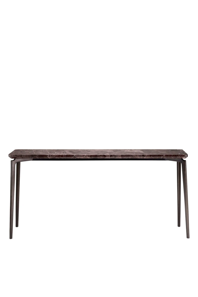 Console en marbre marron | Eichholtz White House | Meubleluxe.fr