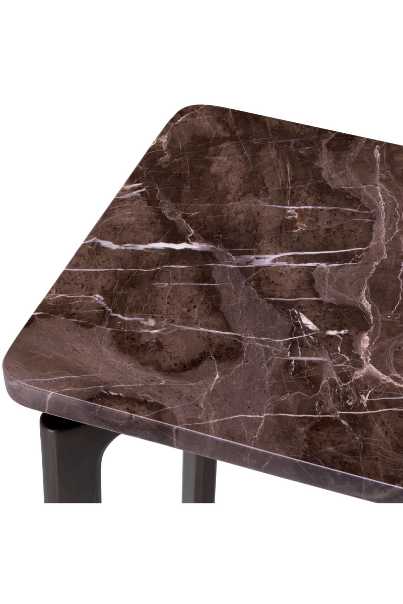 Console en marbre marron | Eichholtz White House | Meubleluxe.fr