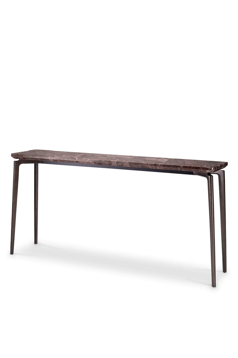 Console en marbre marron | Eichholtz White House | Meubleluxe.fr