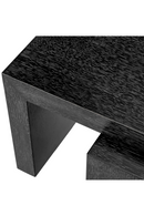 Table basse rotative en bois de chêne noir | Eichholtz Salento | Meubleluxe.fr