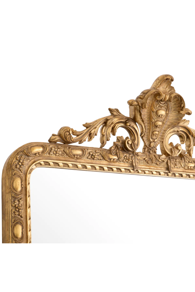 Miroir à dorures en laiton vintage | Eichholtz Ludovico | Meubleluxe.fr