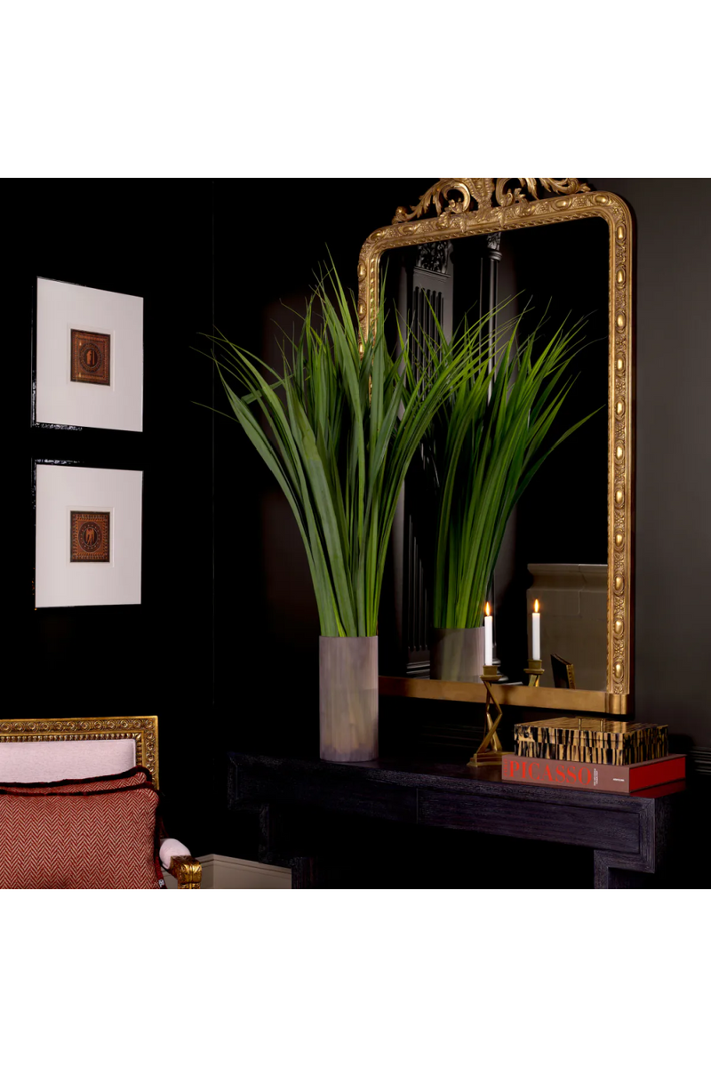 Miroir à dorures en laiton vintage | Eichholtz Ludovico | Meubleluxe.fr