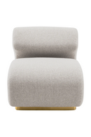 Fauteuil en tissu Rêve gris | Eichholtz Sansome | Meubleluxe.fr