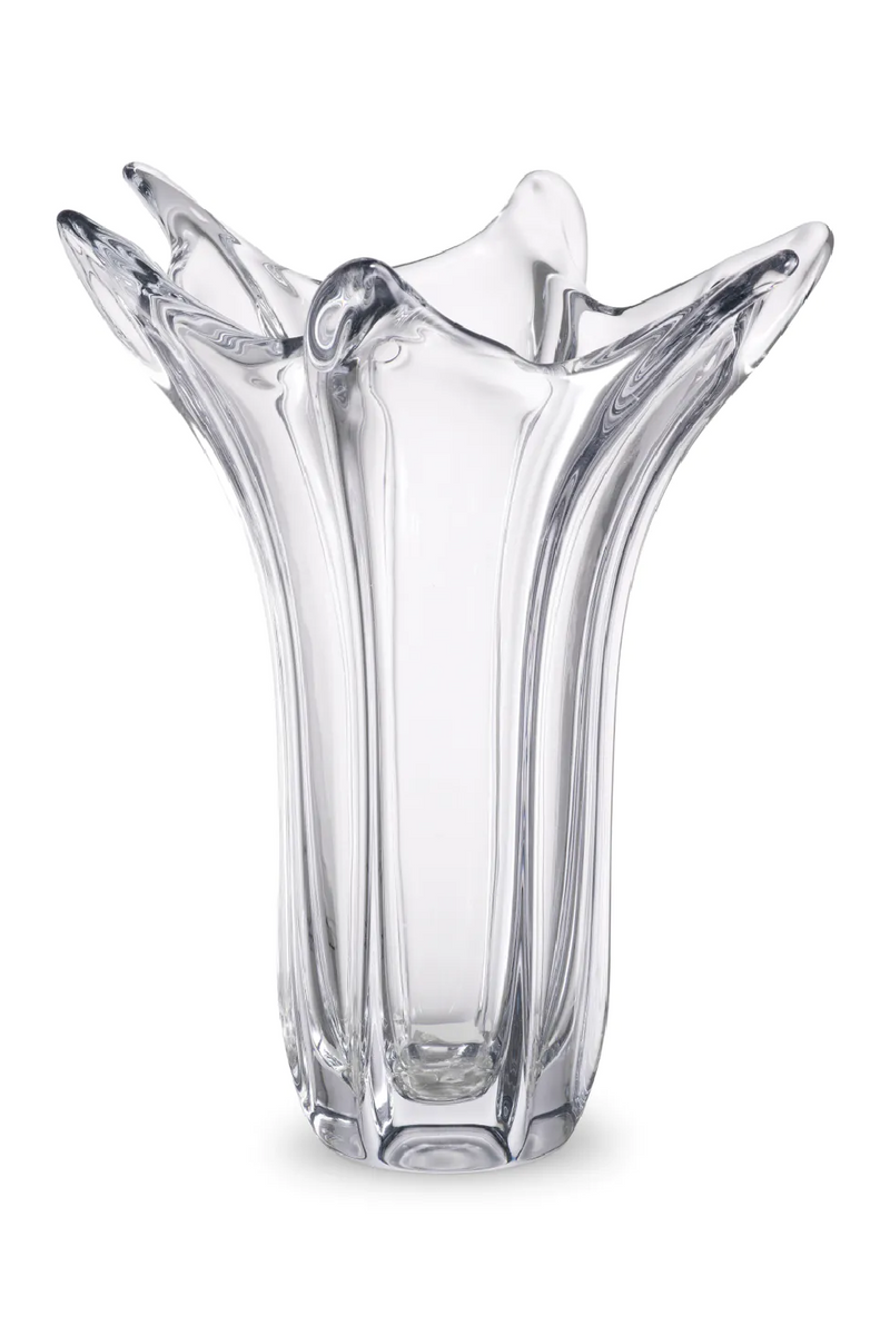 Vase en verre transparent | Eichholtz Sutter | Meubleluxe.fr