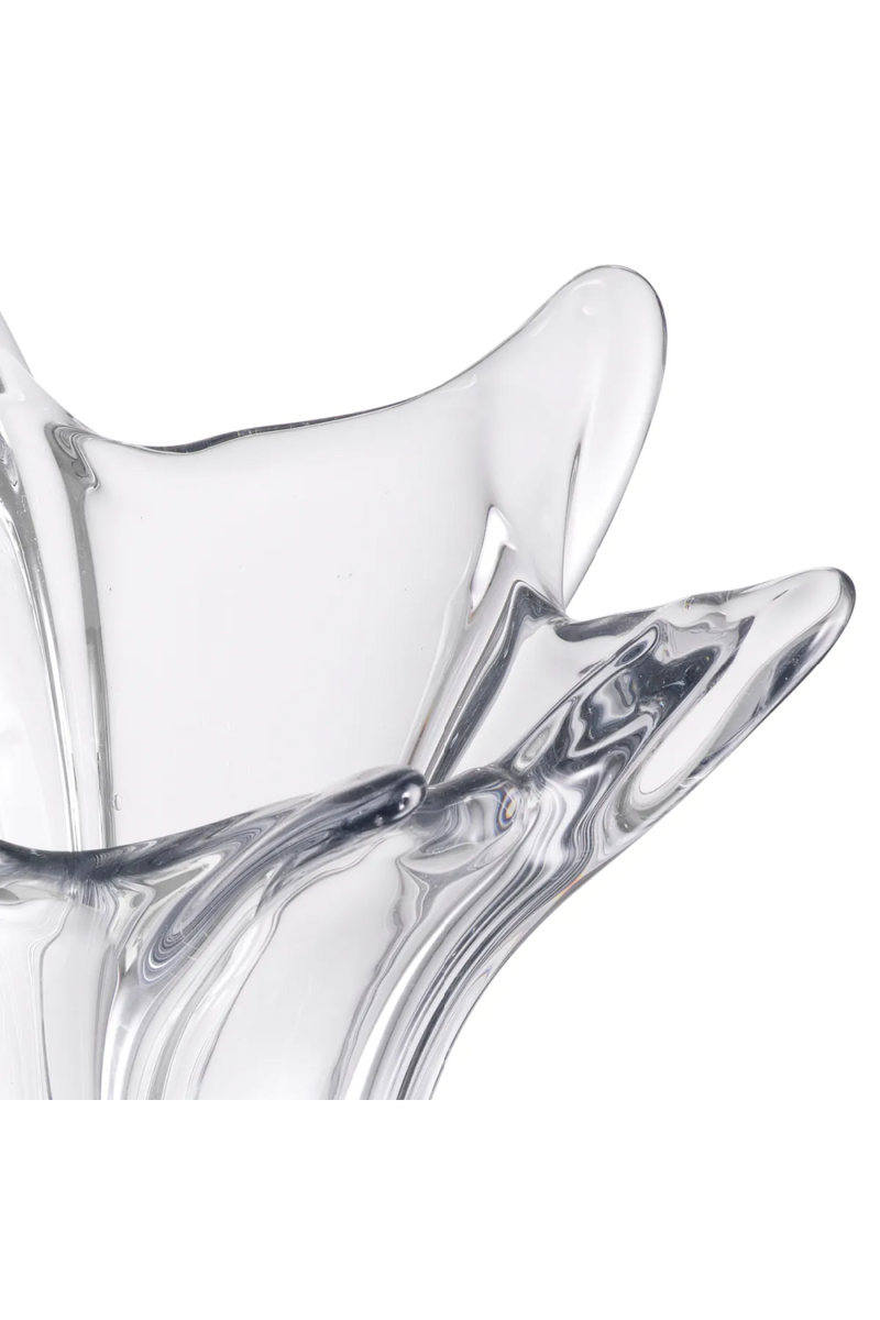 Vase en verre transparent | Eichholtz Sutter | Meubleluxe.fr