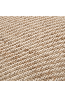 Pouf à franges en jute naturel | Eichholtz Vieste | Meubleluxe.fr