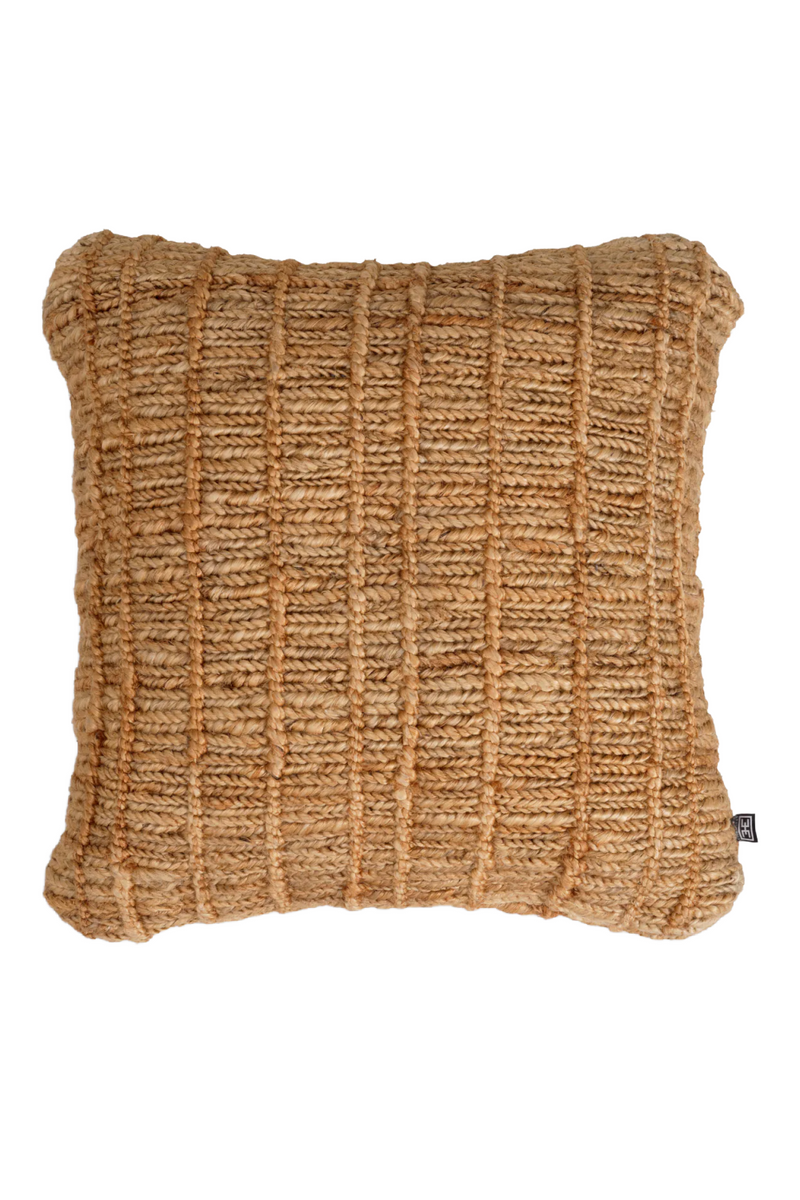 Coussin en jute naturel | Eichholtz Palinuro L | Meubleluxe.fr