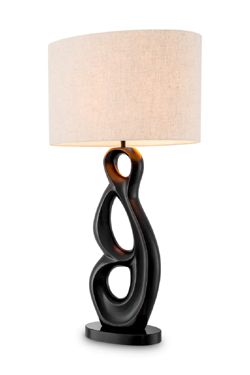 Lampe de table en bronze et en granit | Eichholtz Macias | Meubleluxe.fr