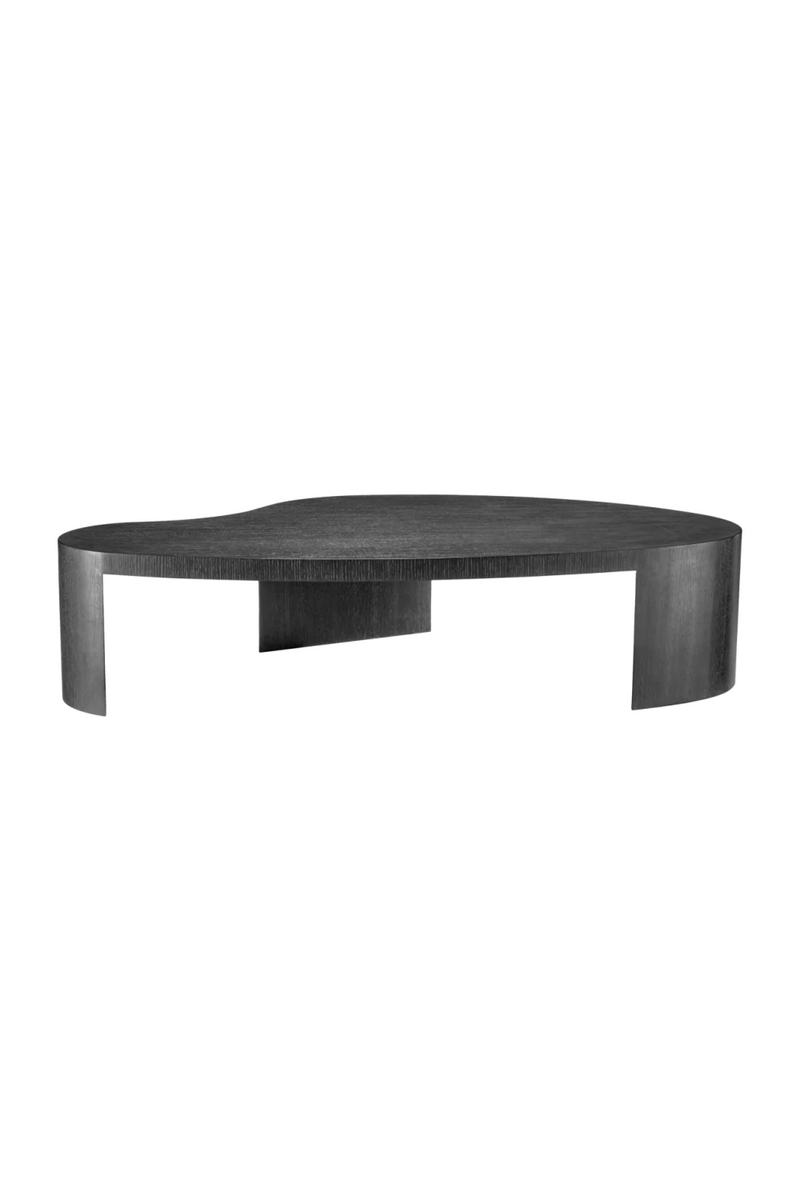 Table basse en bois de chêne noir | Eichholtz Ancona | Meubleluxe.fr