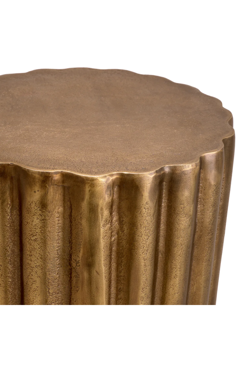 Table d'appoint en laiton vintage | Eichholtz Padua S | Meubleluxe.fr