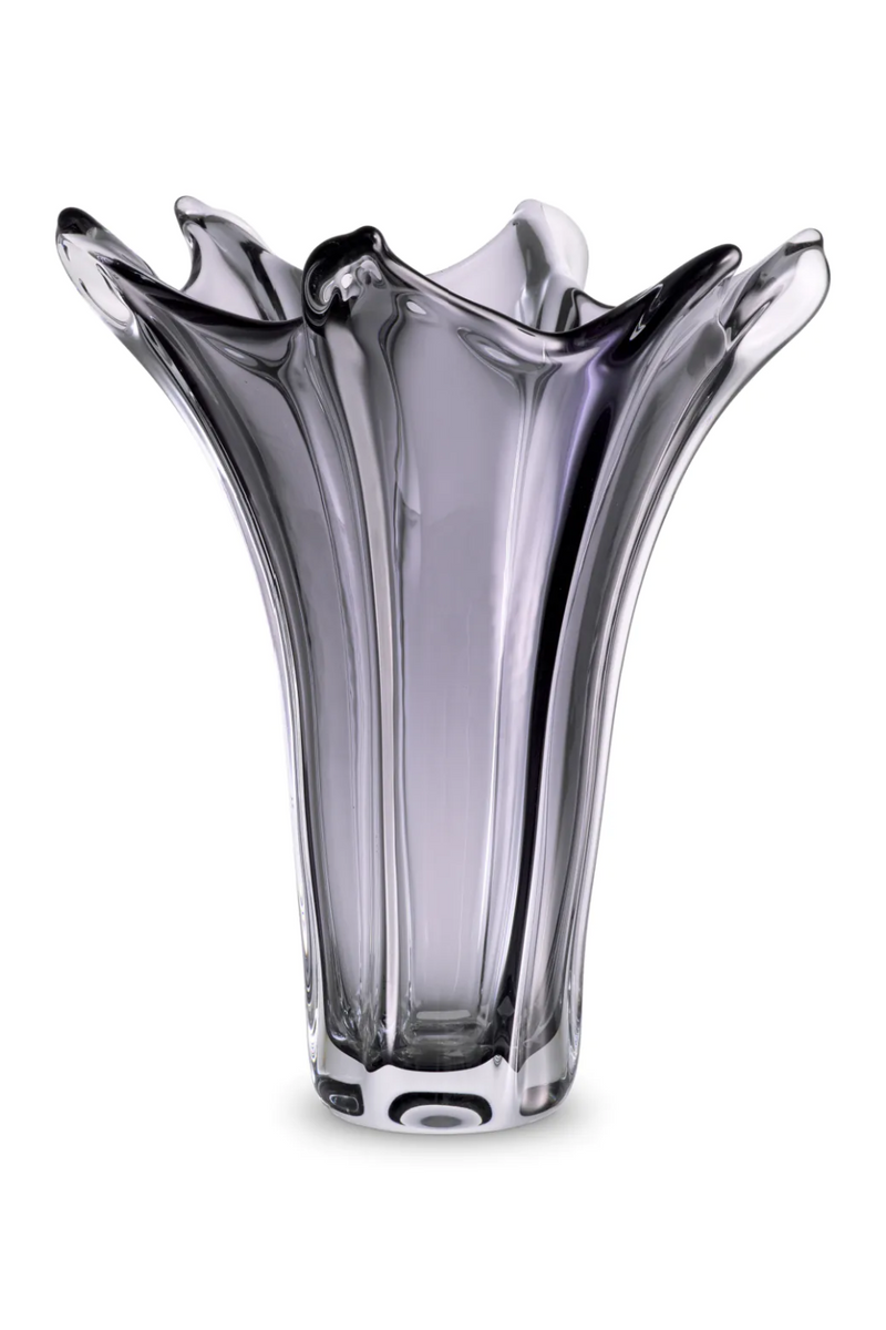 Vase en verre gris | Eichholtz Sutter | Meubleluxe.fr