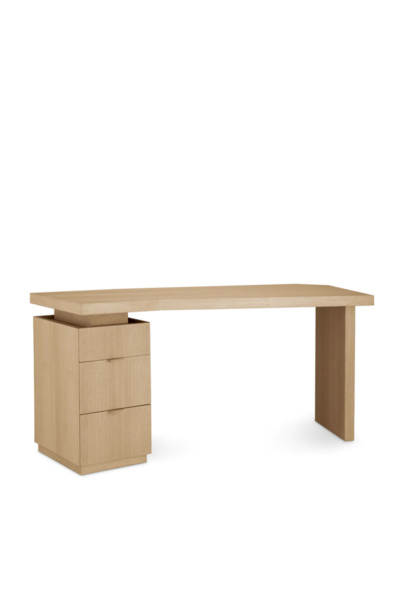 Bureau en chêne naturel | Eichholtz Sarah | Meubleluxe.fr