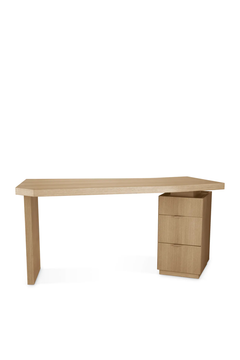 Bureau en chêne naturel | Eichholtz Sarah | Meubleluxe.fr