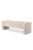 Banc en tissu sable | Eichholtz Taranto | Meubleluxe.fr