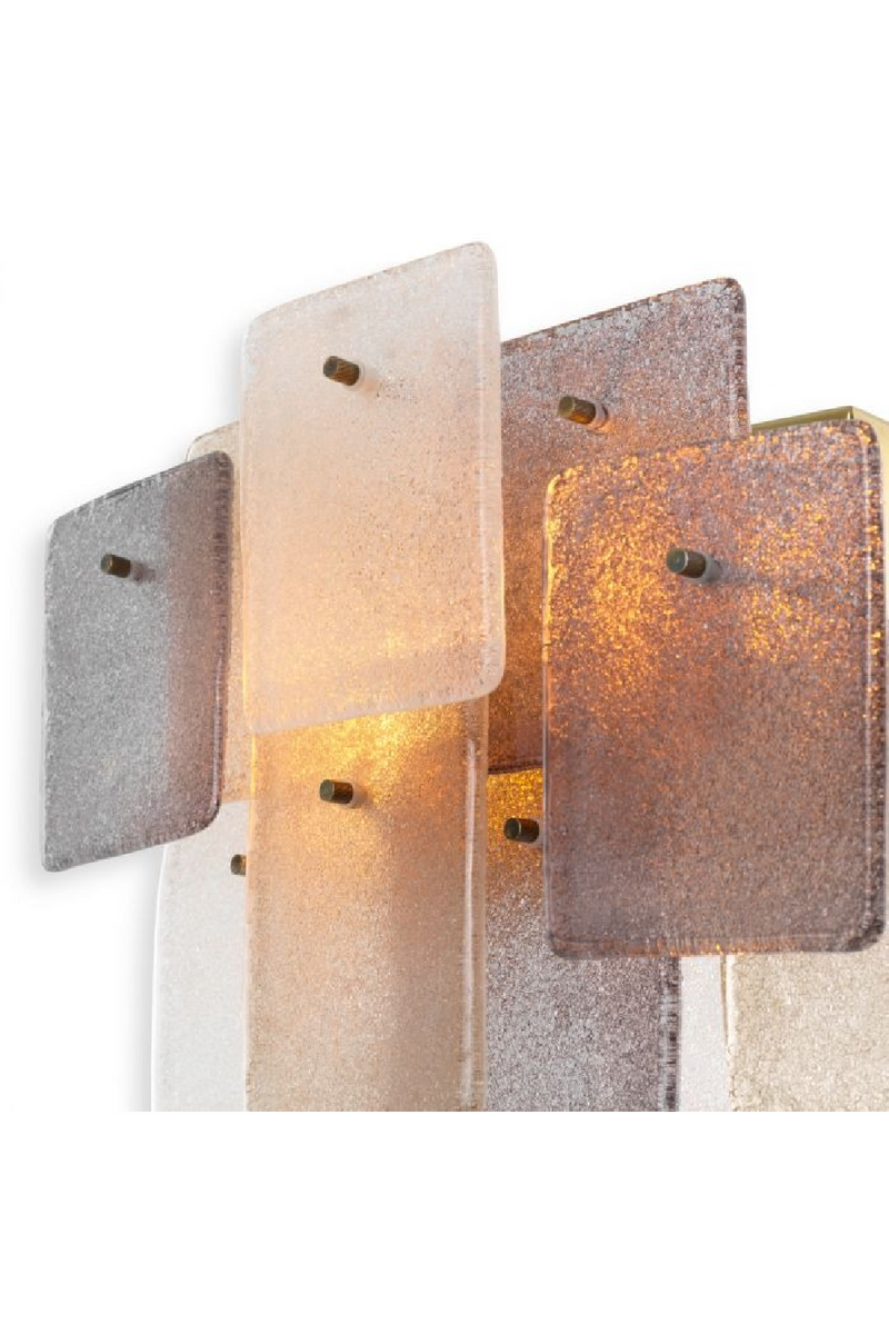 Applique Murale en Verre Fait Main | Eichholtz Toro | OROA.fr