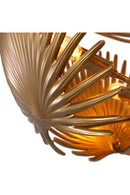 Lustre en laiton vintage | Eichholtz Foliage | OROA.fr