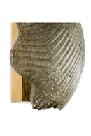 Aplique de mur en cristal artisanal et laiton vintage | Eichholtz Nuria | Meubleluxe.fr