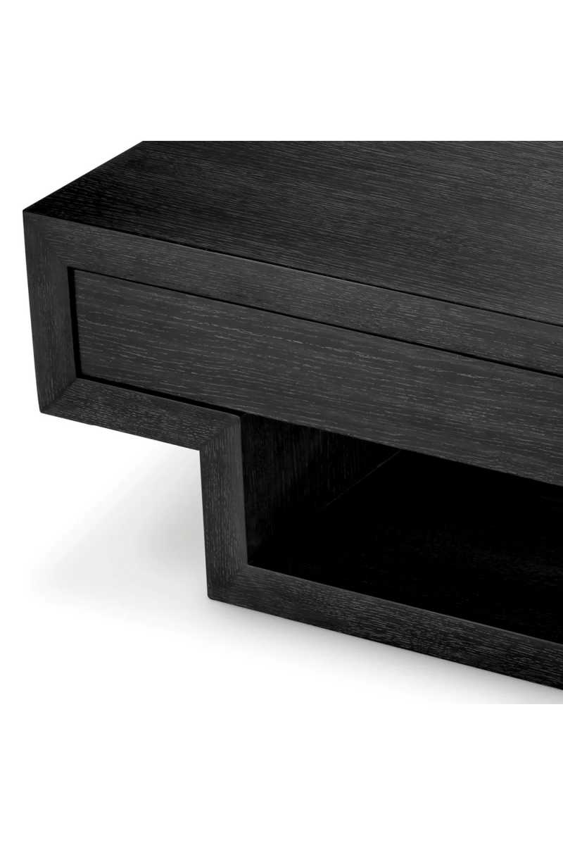 Table basse en chêne noir | Eichholtz Rialto | Meubleluxe.fr