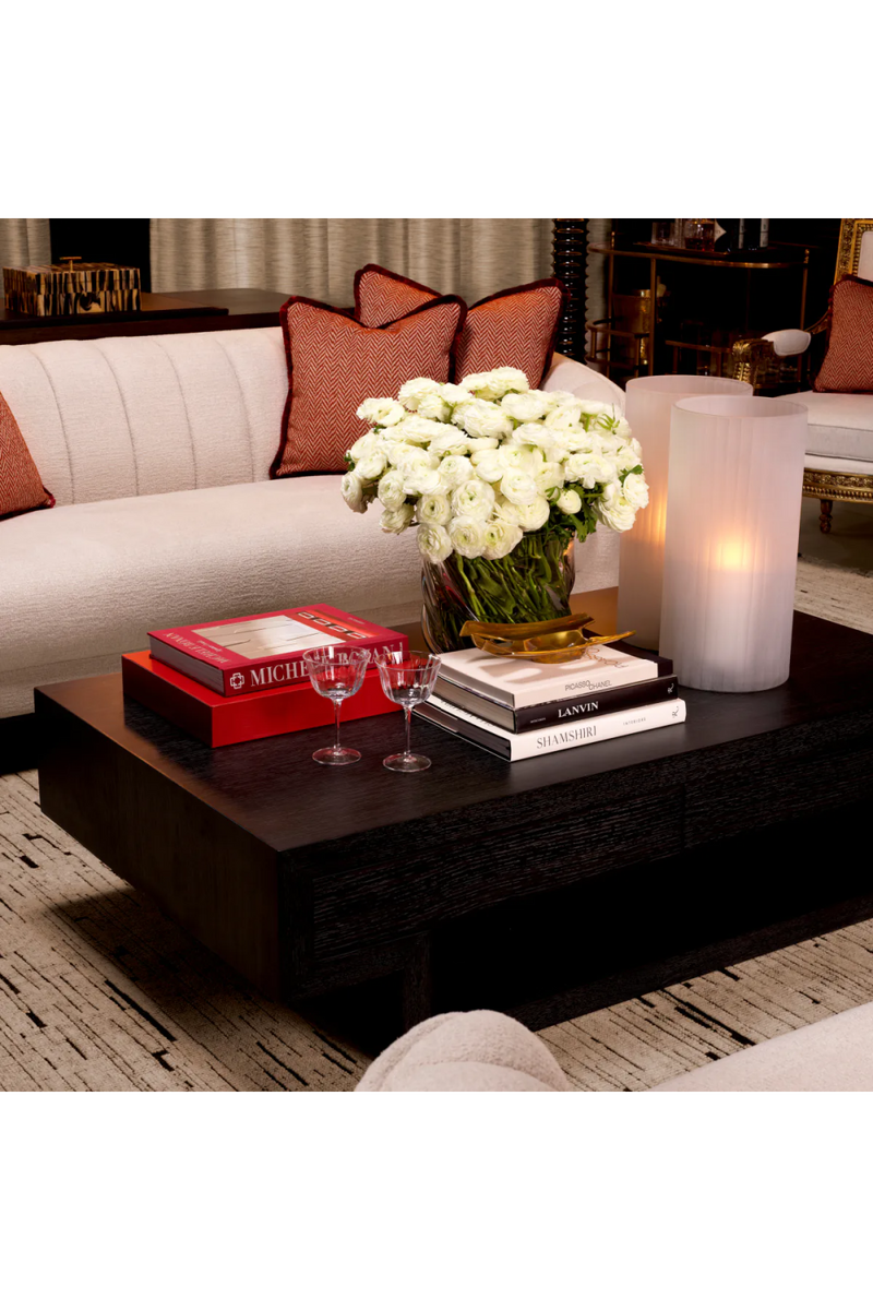 Table basse en chêne noir | Eichholtz Rialto | Meubleluxe.fr