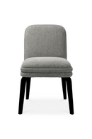 Chaise de Salle à Manger Grise Rembourrée | Eichholtz Lucia | OROA.fr