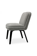 Chaise de Salle à Manger Grise Rembourrée | Eichholtz Lucia | OROA.fr