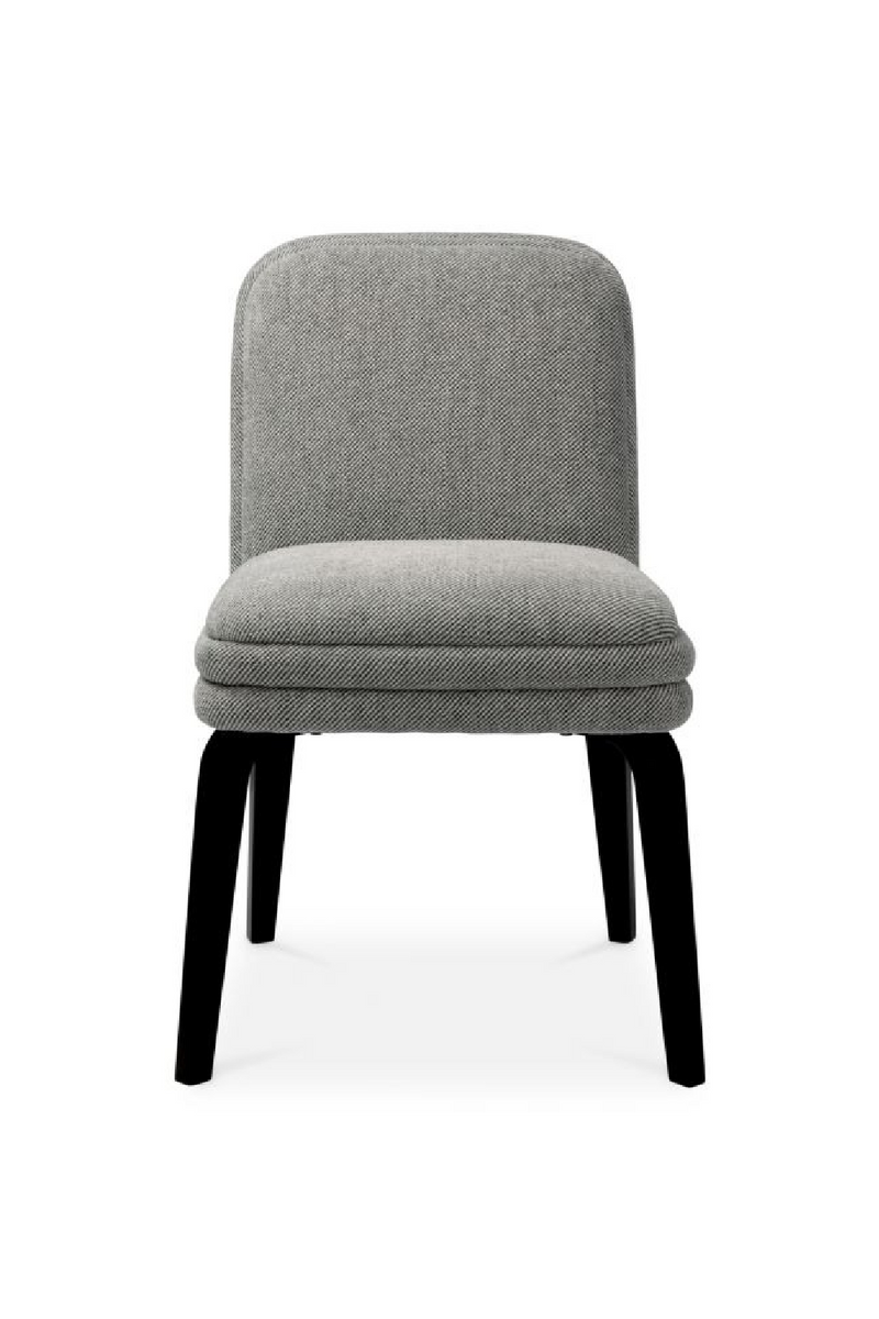 Chaise de Salle à Manger Grise Rembourrée | Eichholtz Lucia | OROA.fr