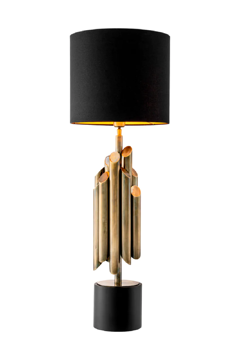 Lampe de table en laiton vieilli | Eichholtz Beau Rivage | Meubleluxe.fr