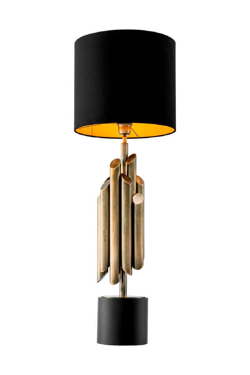 Lampe de table en laiton vieilli | Eichholtz Beau Rivage | Meubleluxe.fr