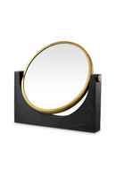 Miroir De Table A Base En Marbre Noir | Eichholtz Vivaldi | OROA.fr