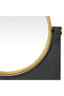 Miroir De Table A Base En Marbre Noir | Eichholtz Vivaldi | OROA.fr