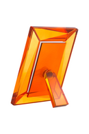 Cadre photo en cristal orange (lot de 2) | Eichholtz Obliquity S | Meubleluxe.fr
