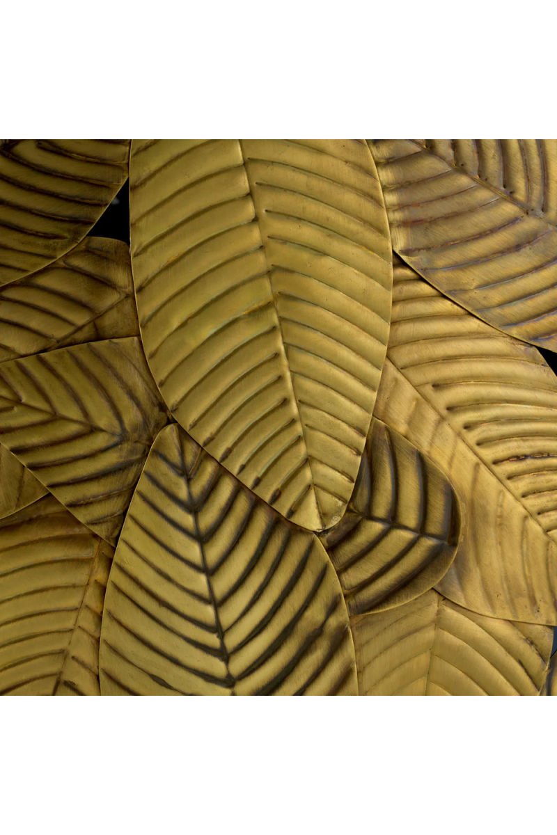 Table basse en verre biseaute noir | Eichholtz Botanico | OROA.fr