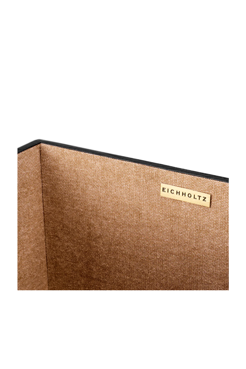 Organisateurs de bureau en cuir embosse croco (3) | Eichholtz Scaleo | OROA.fr