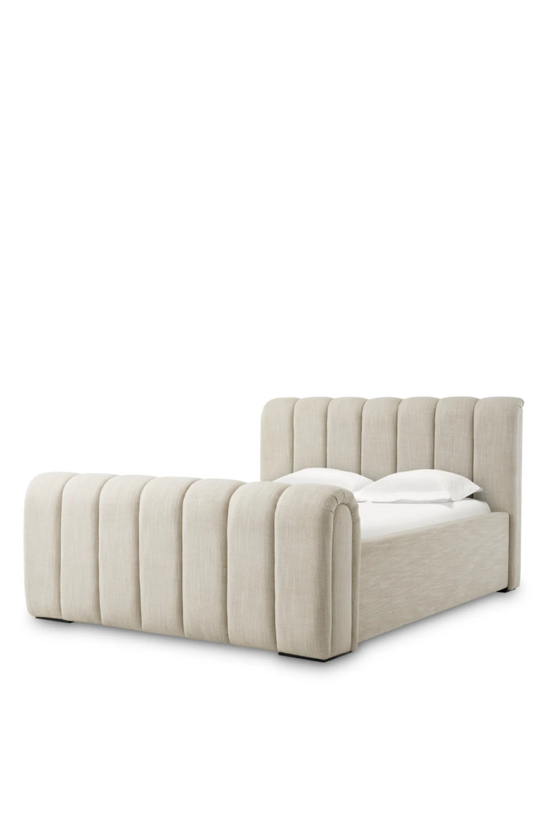 Cadre de lit Albury beige | Eichholtz Kayden | OROA.fr