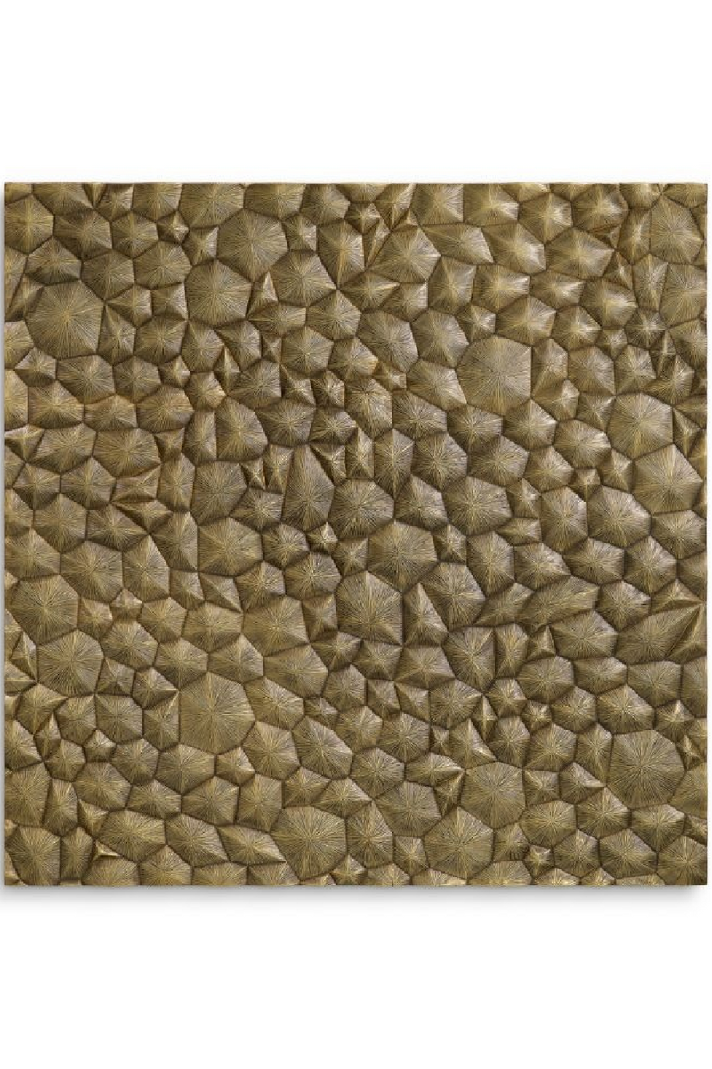 Objet Mural 3D En Laiton Vieilli | Eichholtz Ultimo | OROA.fr