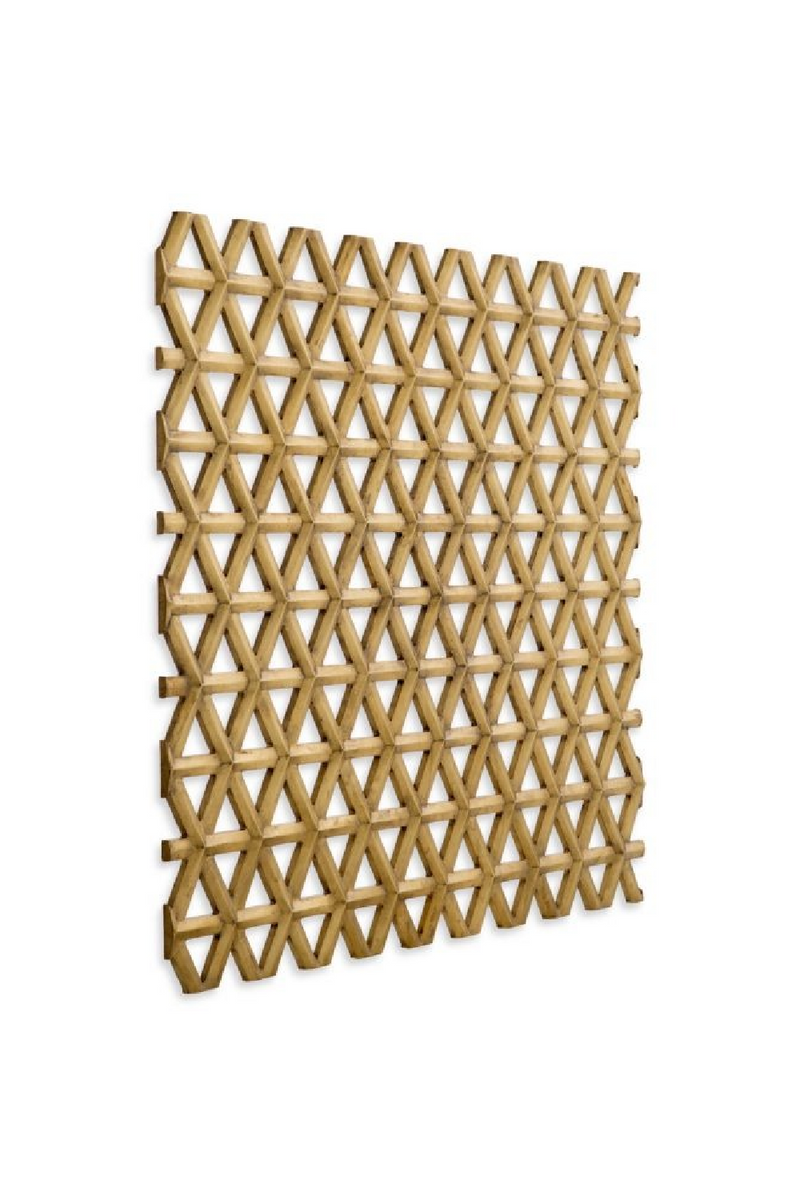 Objet Mural A Treillis En Laiton Vintage | Eichholtz Aureus | OROA.fr