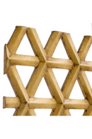 Objet Mural A Treillis En Laiton Vintage | Eichholtz Aureus | OROA.fr