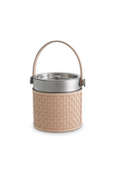 Set de bar en acier et cuir beige (set de 3) | Eichholtz Sintra | OROA.fr