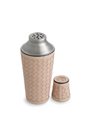 Set de bar en acier et cuir beige (set de 3) | Eichholtz Sintra | OROA.fr