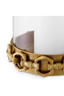 Bougeoir ouragan en verre - L | Eichholtz Clementine | Meubleluxe.fr