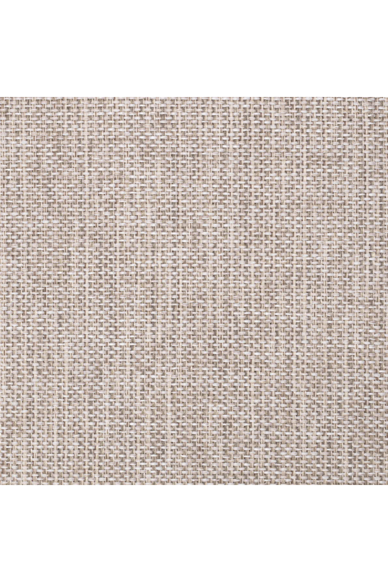 Fauteuil pivotant en placage d'eucalyptus | Eichholtz Sebastian | OROA.fr