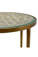 Table d'appoint design tresse | Eichholtz Sorrento | OROA.fr