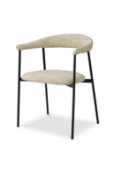 Silla de Comedor Bouclé Crema (Set de 2) | Eichholtz Julio | Meubleluxe.fr