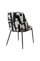 Silla de Comedor Tejido Brooklyn Negra | Eichholtz Caleb | Meubleluxe.fr