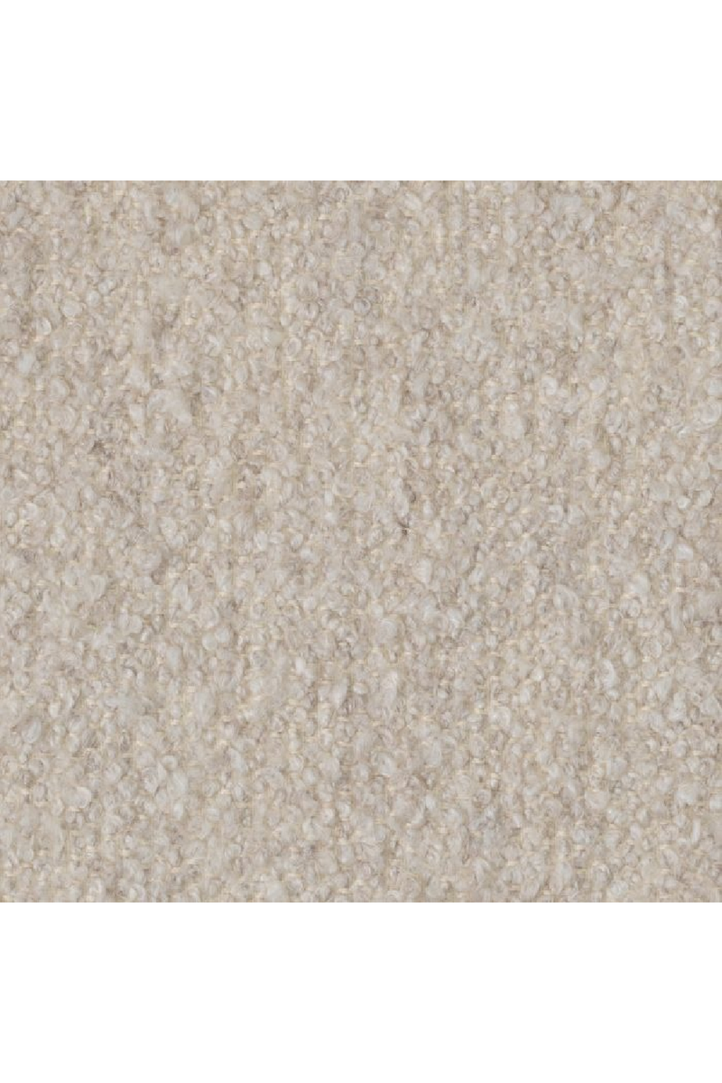 Chaise de Salle à Manger en Bouclé Blanc | Eichholtz Giuseppe | OROA.fr