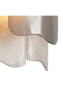 Applique murale en laiton vieilli et verre fumé | Eichholtz Asinara | Meubleluxe.fr