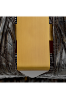 Chandelier en panneaux de verre texture | Eichholtz Elysian | OROA.fr