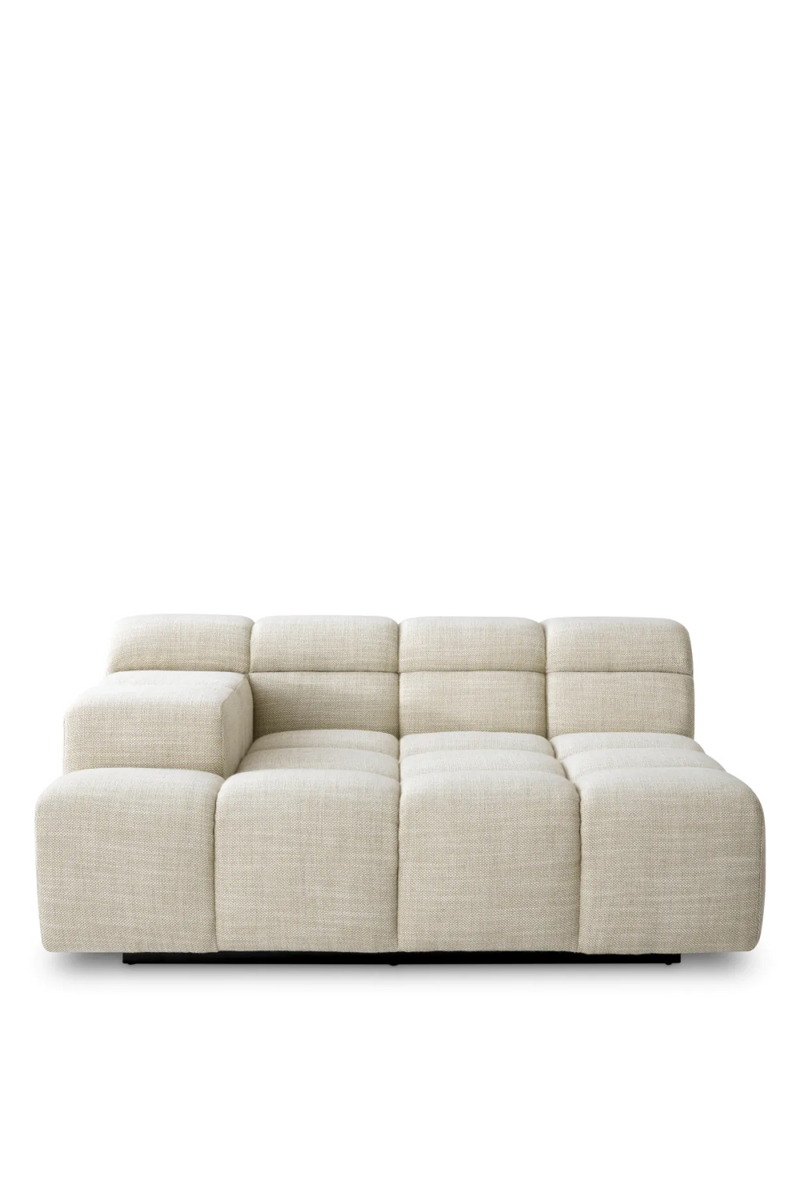 Canapé modulaire Albury beige (gauche) | Eichholtz Hunter | OROA.fr