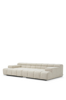 Canapé modulaire Albury beige (droit) | Eichholtz Hunter | OROA.fr