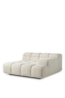 Canapé modulaire Albury beige (droit) | Eichholtz Hunter | OROA.fr